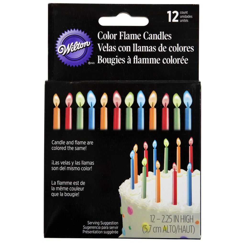 Wilton Color Flame Candles wilton-color-flame-candles